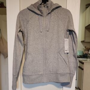 Athleta Triumph Hoodie - Gray - SMALL NWT